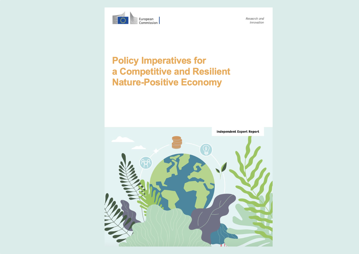 The SEMIDE contributes to the European Commission’s Expert Publication on a Nature-Positive Economy